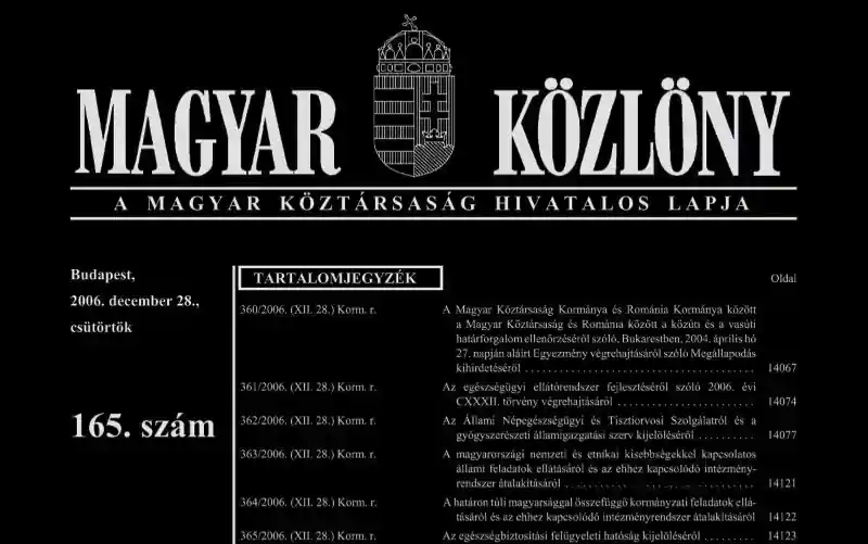 Magyar Közlöny